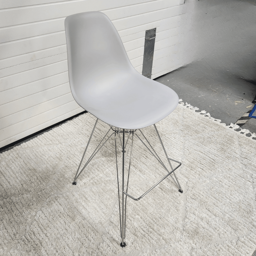 Stool-Eiffel Chrome Grey (Clearance) - Image 3
