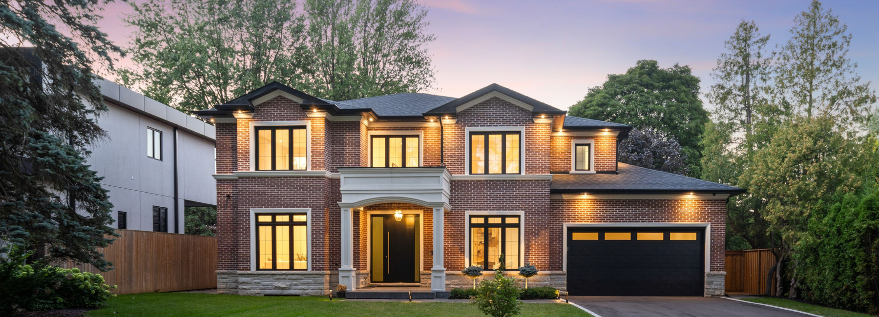 The South Oakville Residence — full home staging with Lux Furniture Rentals