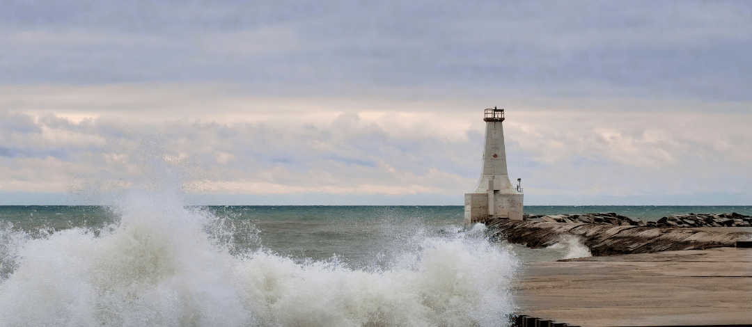 Northumberland Cobourg lighthouse and pier representing Lux Furniture Rentals' Northumberland delivery service area.
