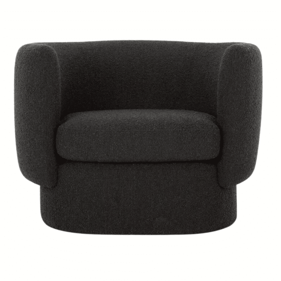 Cannes boucle tub chair