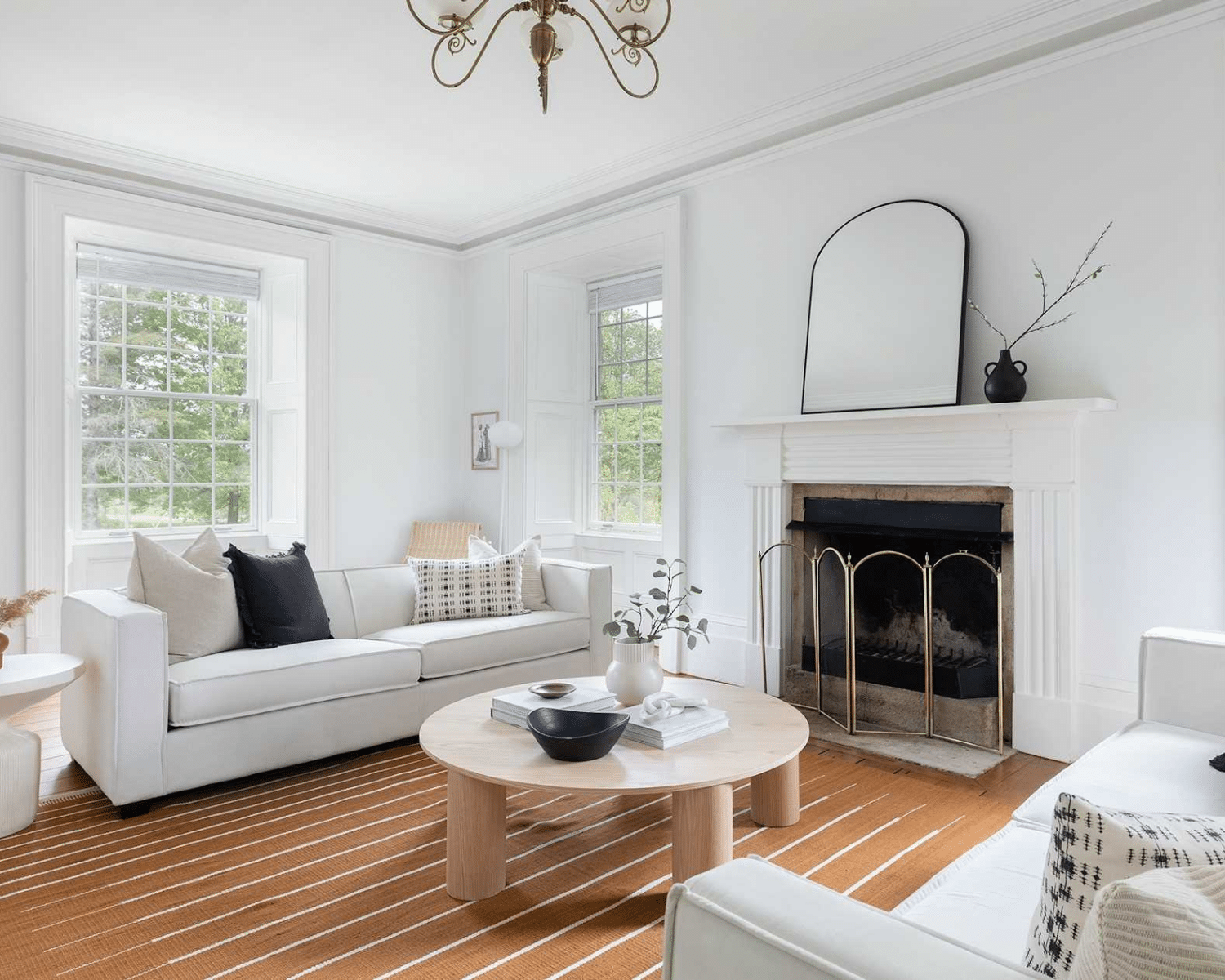 Luxury staging in Guelph century farmhouse