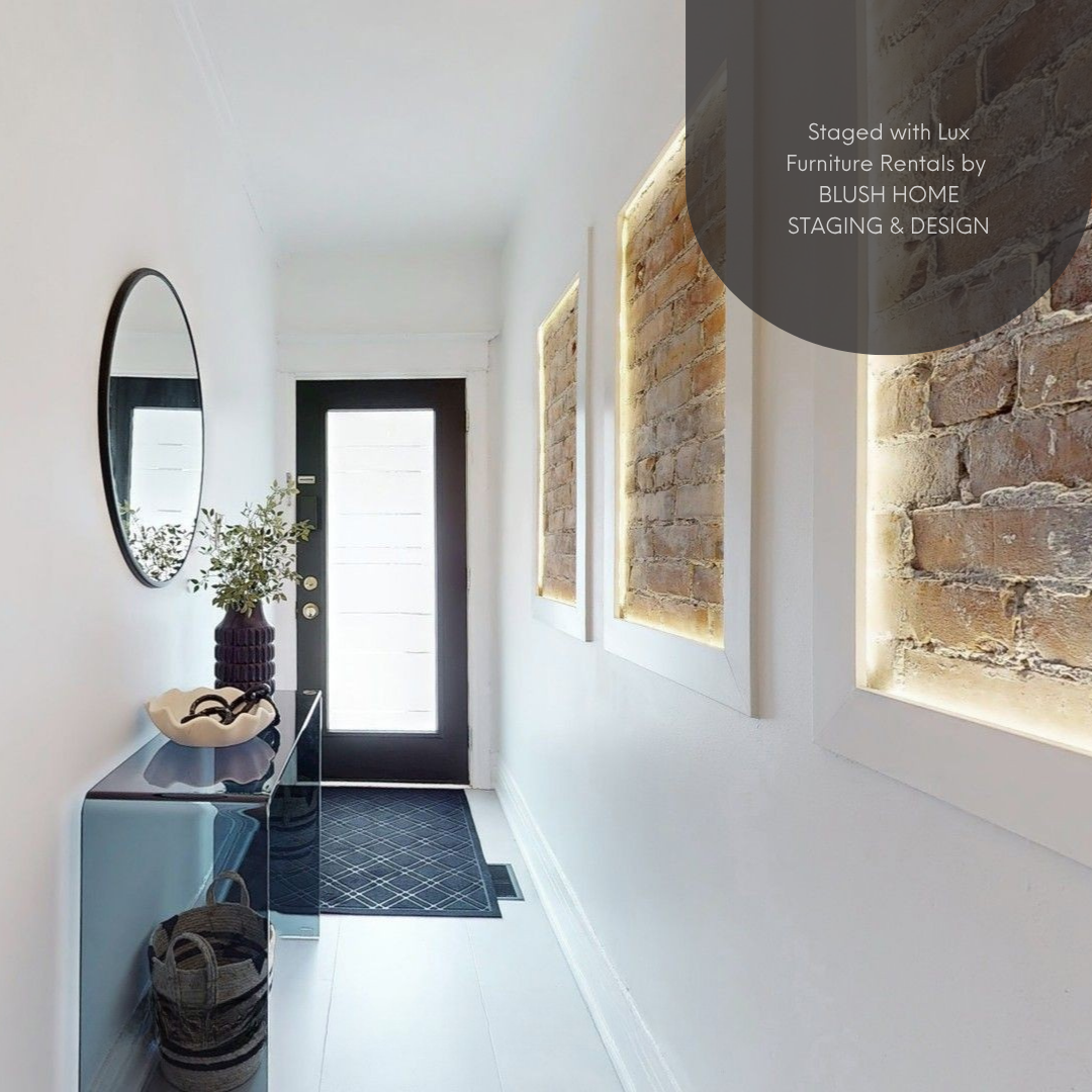 luxury-staging-east-york-townhouse-gta Luxury home staging project in an East York, Toronto townhouse completed using Lux Furniture Rentals