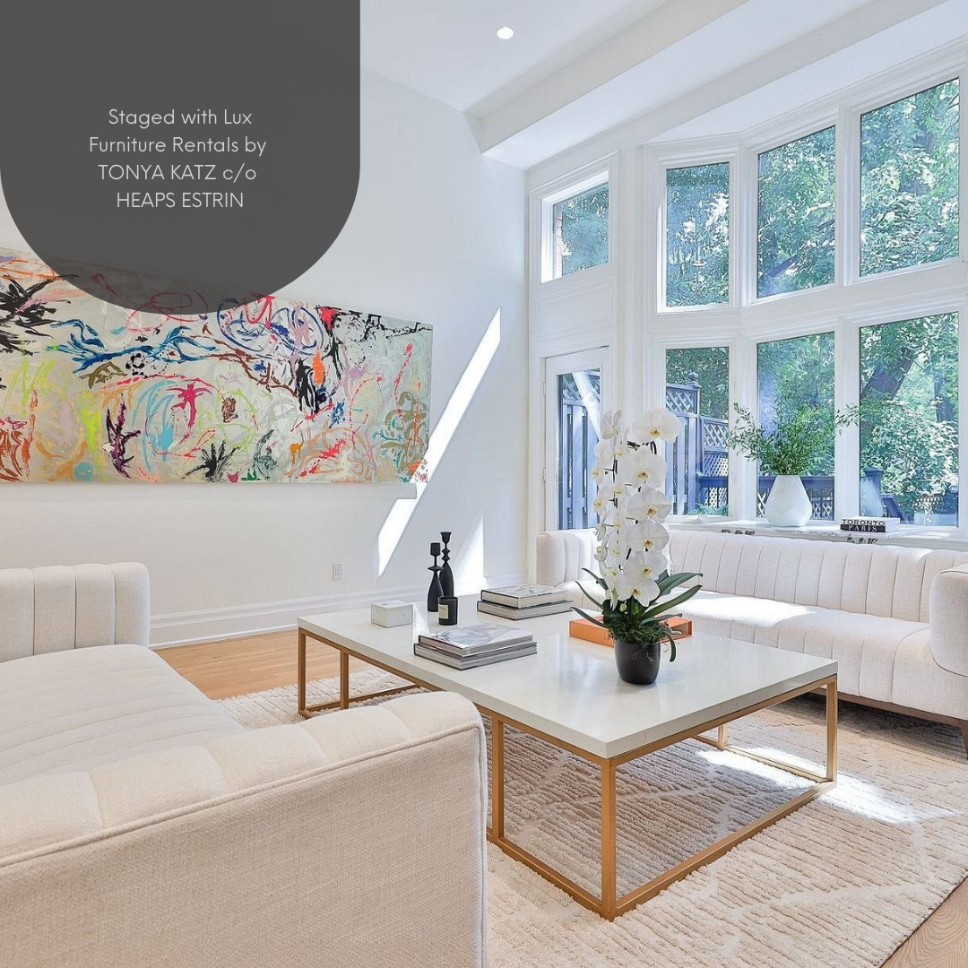 luxury-staging-the-annex-3-story-gta Luxury home staging project in The Annex, Toronto, completed using Lux Furniture Rentals