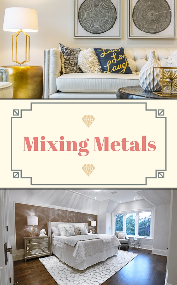 Mixing Metals is a definite YES in Home Staging! - Mixingmetals