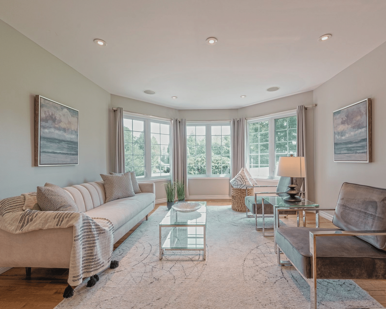 Luxury home staging in rural Colborne, Northumberland